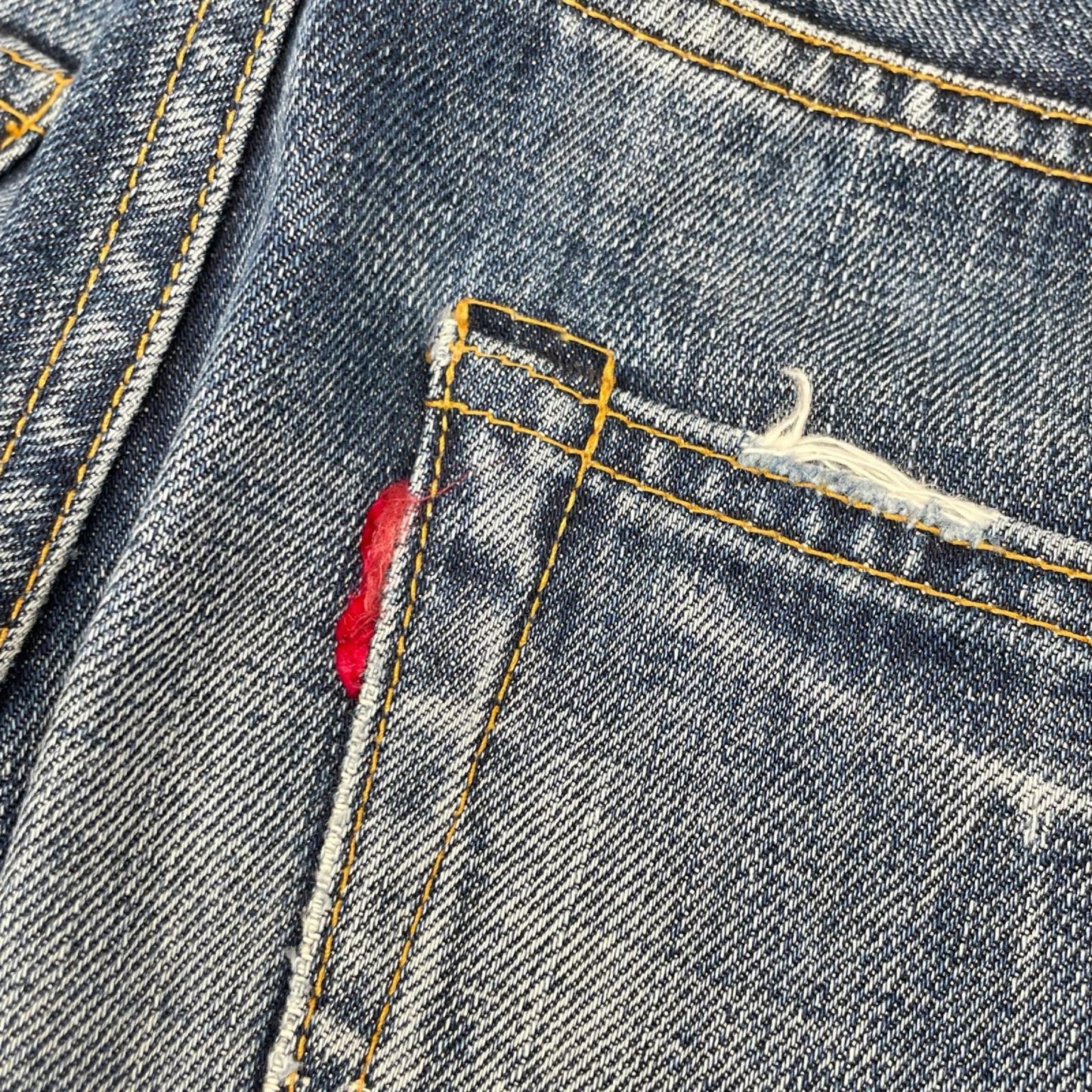 LEVI'S リーバイス 【LVC】47501 インディゴ カットオフ デニムハーフパンツ ボトムス