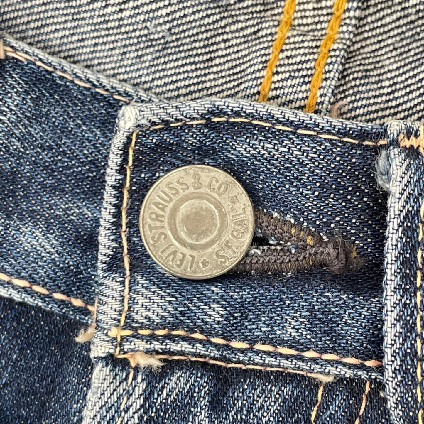 LEVI'S リーバイス 【LVC】47501 インディゴ カットオフ デニムハーフパンツ ボトムス