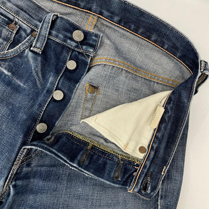 LEVI'S リーバイス 【LVC】47501 インディゴ カットオフ デニムハーフパンツ ボトムス