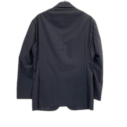 RING JACKET リングヂャケット RT021S09X ブラック ストライプ 段返り3つボタン 3Bジャケットセットアップ スーツ セットアップ