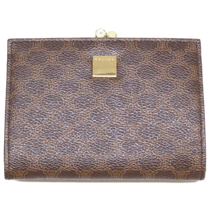 CELINE セリーヌ マカダム スクエアプレート コンパクトウォレット コインケース