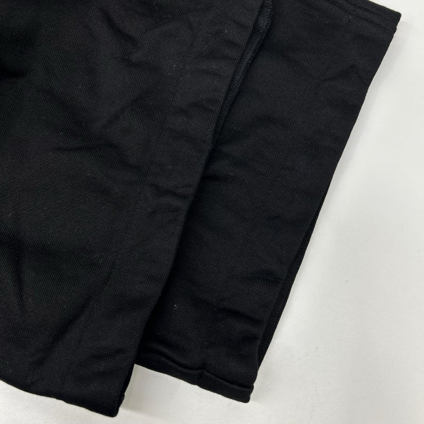 ADORE アドーア ブラック コットン バックジップ ブラッシュド スウェットワンピース ワンピース