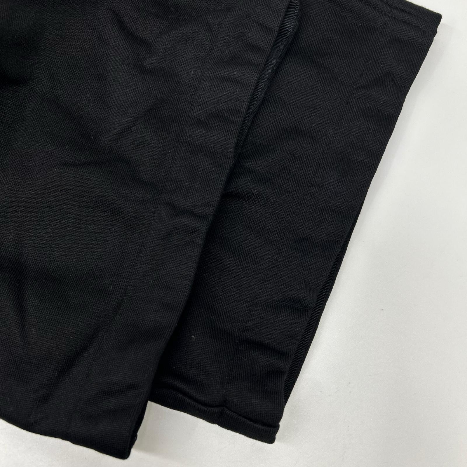 ADORE アドーア ブラック コットン バックジップ ブラッシュド スウェットワンピース ワンピース