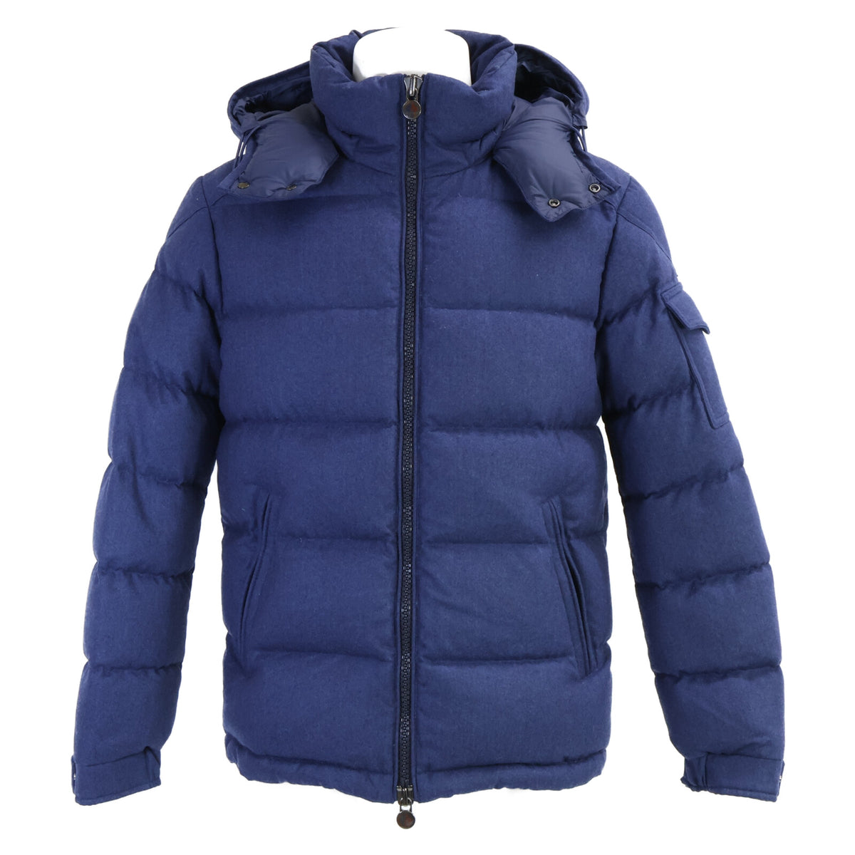 MONCLER モンクレール 【美品】MONTGENEVRE モンジュネーブル ウール フード付ダウンジャケット ジャケット