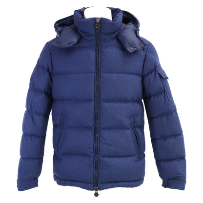 MONCLER モンクレール 【美品】MONTGENEVRE モンジュネーブル ウール フード付ダウンジャケット ジャケット