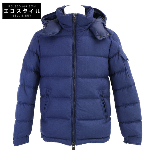 MONCLER モンクレール 【美品】MONTGENEVRE モンジュネーブル ウール フード付ダウンジャケット ジャケット
