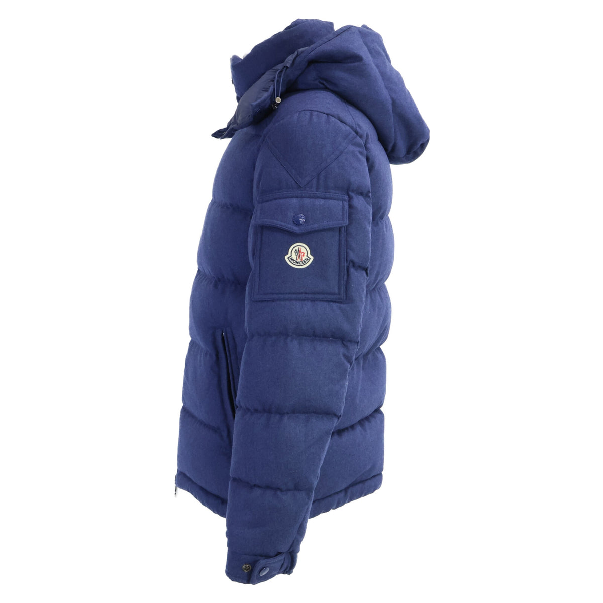MONCLER モンクレール 【美品】MONTGENEVRE モンジュネーブル ウール フード付ダウンジャケット ジャケット