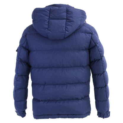 MONCLER モンクレール 【美品】MONTGENEVRE モンジュネーブル ウール フード付ダウンジャケット ジャケット