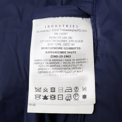 MONCLER モンクレール 【美品】MONTGENEVRE モンジュネーブル ウール フード付ダウンジャケット ジャケット