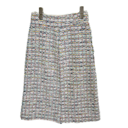 ETRO エトロ マルチカラー ツイード ボタンダウンスカート スカート