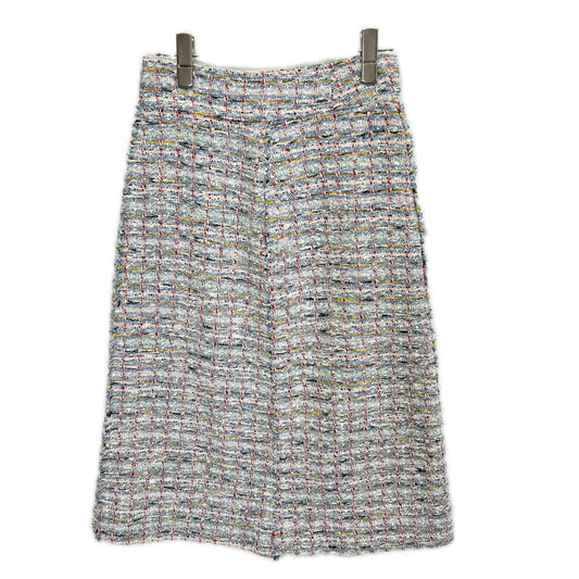ETRO エトロ マルチカラー ツイード ボタンダウンスカート スカート
