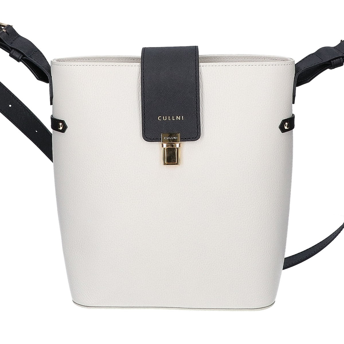 CULLNI クルニ 【美品】Leather Flap Bucket Bag レザーフラップ バケットバッグ/ ショルダーバッグ
