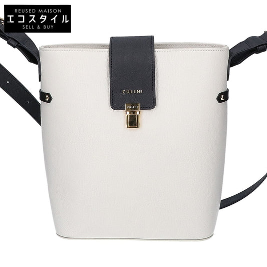 CULLNI クルニ 【美品】Leather Flap Bucket Bag レザーフラップ バケットバッグ/ ショルダーバッグ