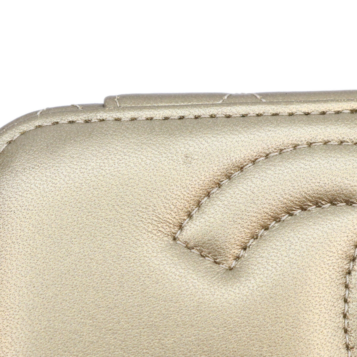 CHANEL シャネル 23年クルーズ CCダイナスティ ゴールド ラム G金具 チェーンバニティショルダーバッグ ショルダーバッグ