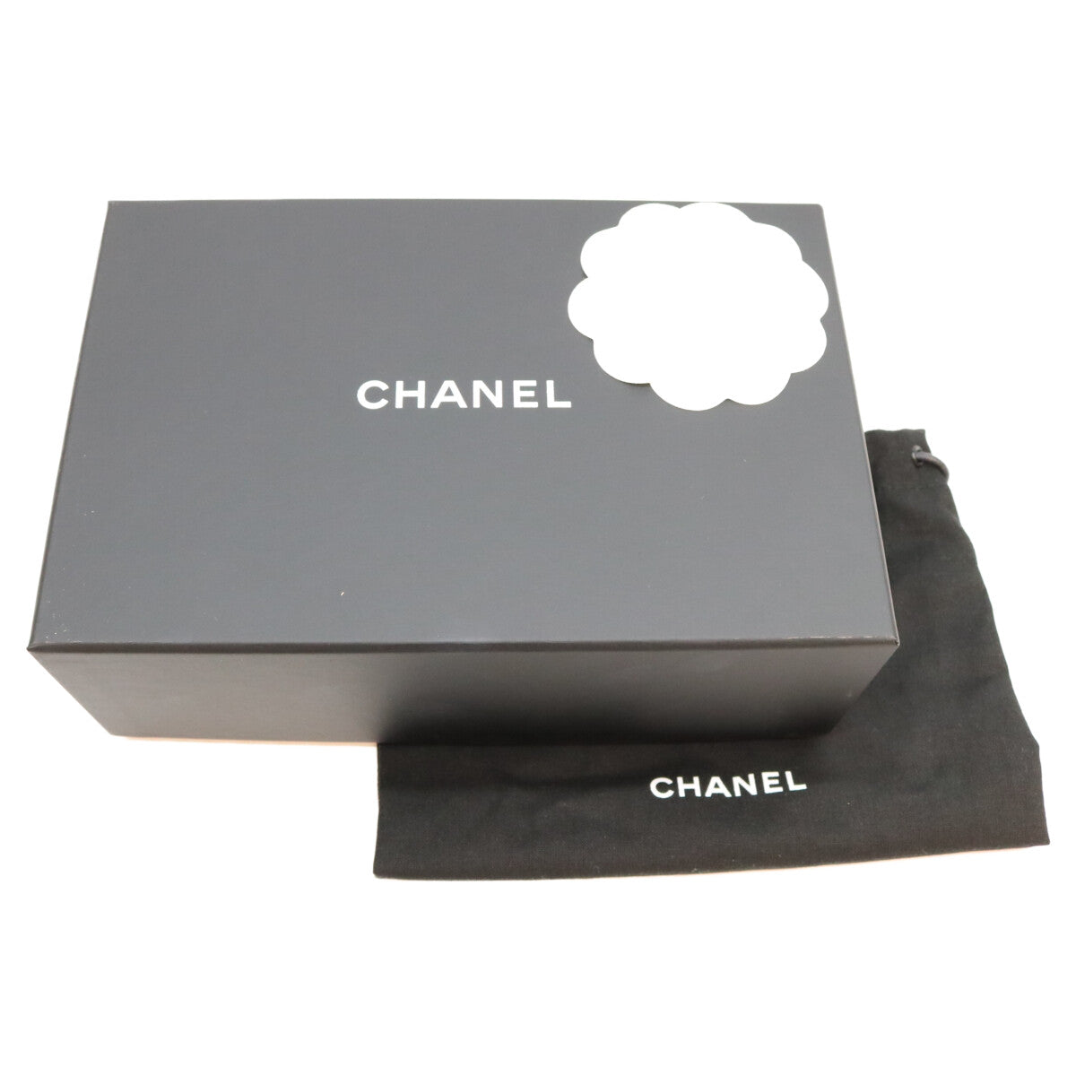 CHANEL シャネル 19番 ゴールド レザー シルバー金具 マトラッセ ココマーク チェーンショルダーウォレット ショルダーバッグ