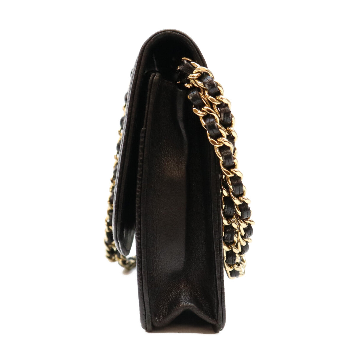 CHANEL シャネル 11番 黒 キャビア G金具 ココマーク チェーンショルダーウォレット ショルダーバッグ