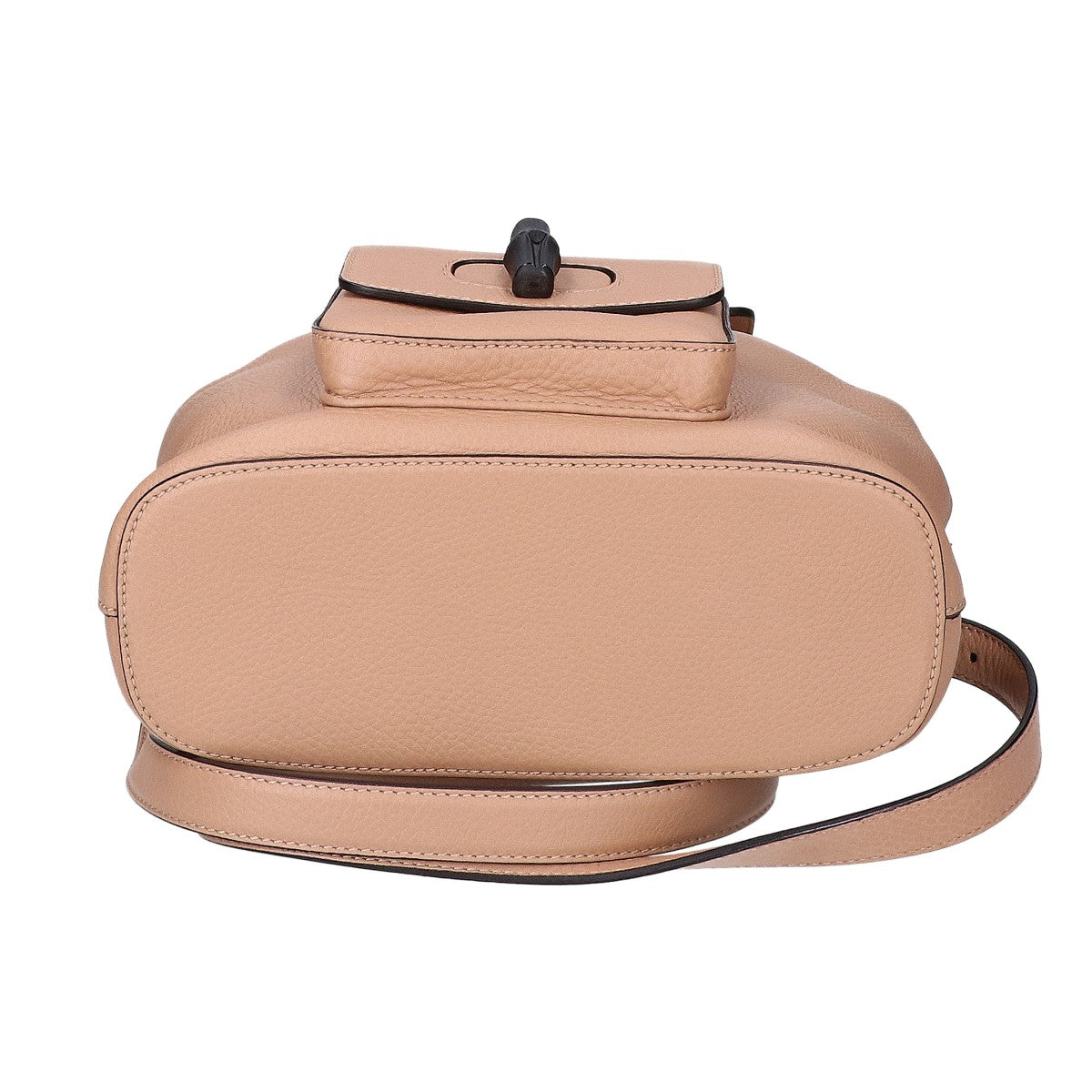 GUCCI グッチ 387149 バンブー カーフスキン エンボスロゴ フリンジチャーム バックパック リュック バックパック
