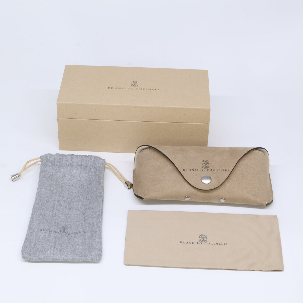 BRUNELLO CUCINELLI ブルネロクチネリ 【美品】BC4016S 104084 PIGALLE ピガール ラウンドシェイプ サングラス