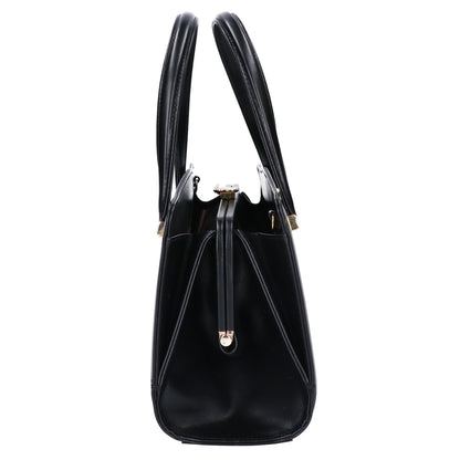 DEN HAMANO 傳濱野 【美品】Victoria ヴィクトリア 2WAY 口金蝶々ロイヤルバッグ ハンドバッグ