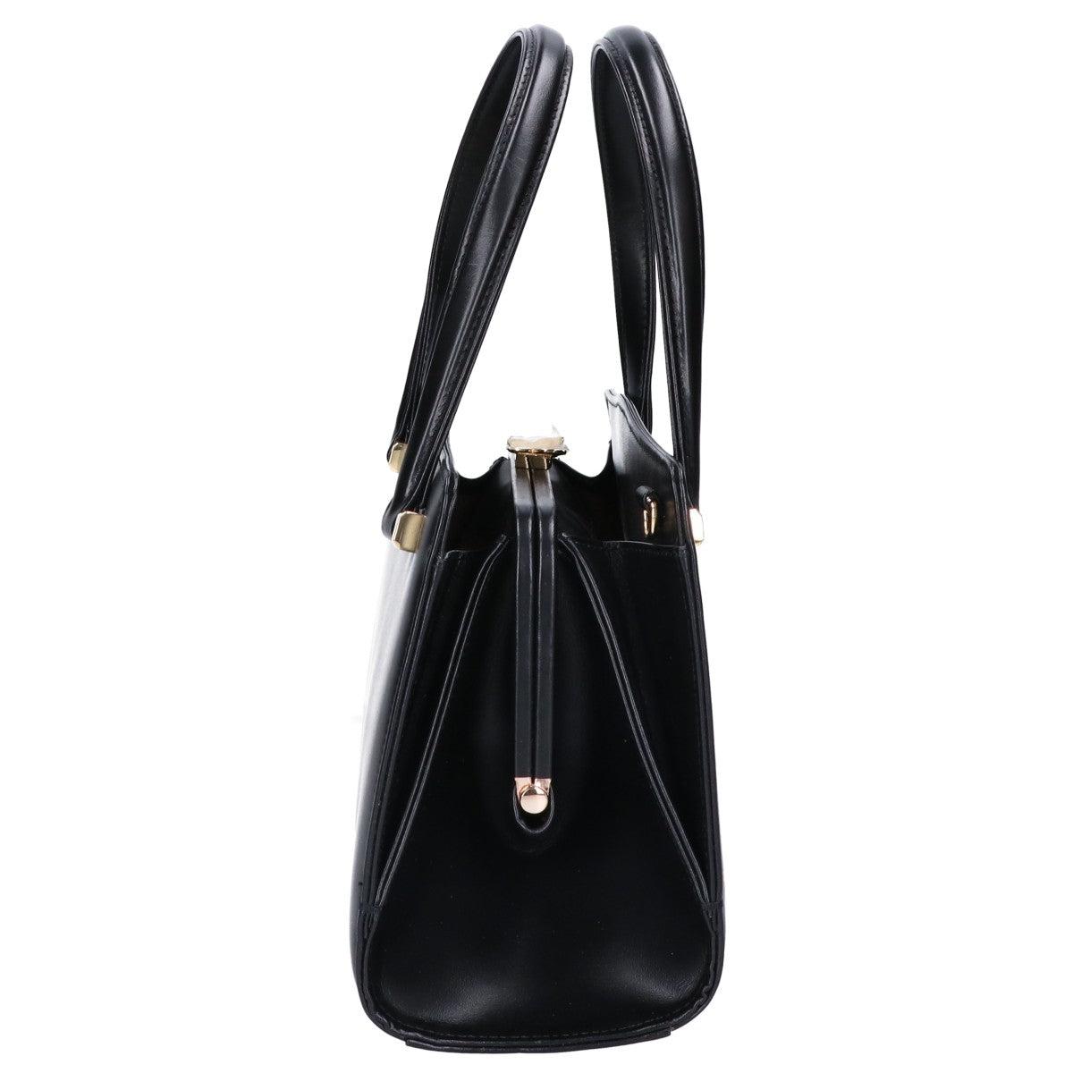 DEN HAMANO 傳濱野 【美品】Victoria ヴィクトリア 2WAY 口金蝶々ロイヤルバッグ ハンドバッグ