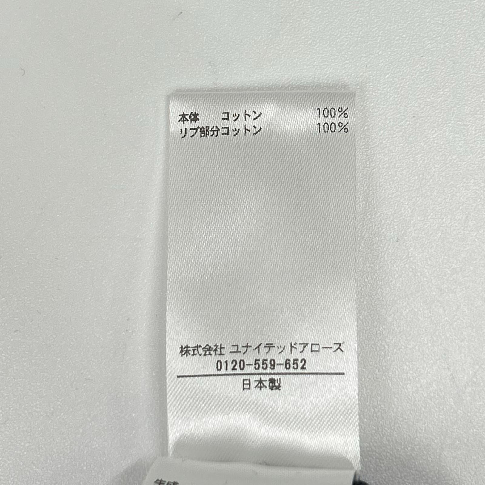 BLAMINK ブラミンク ネイビー コットンクルーネック スウェットノースリーブ トップス
