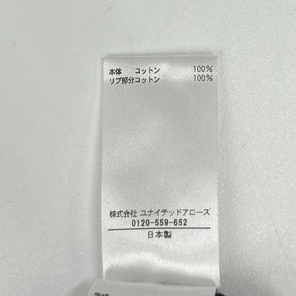 BLAMINK ブラミンク ネイビー コットンクルーネック スウェットノースリーブ トップス