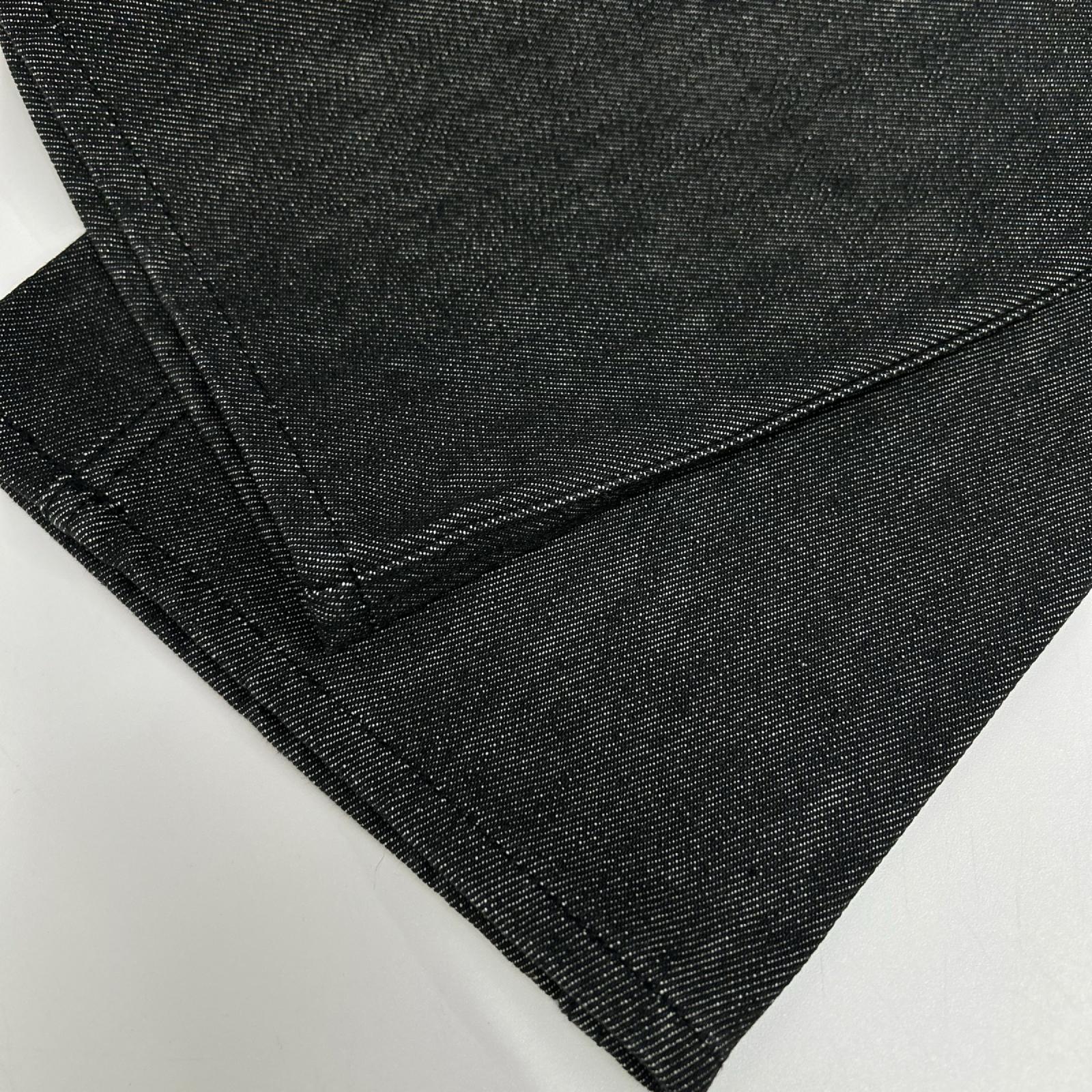 BLAMINK ブラミンク 7914-299-0302 ブラック コットン 革タグ 5ポケット デニムパンツ ボトムス