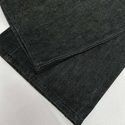 BLAMINK ブラミンク 7914-299-0302 ブラック コットン 革タグ 5ポケット デニムパンツ ボトムス
