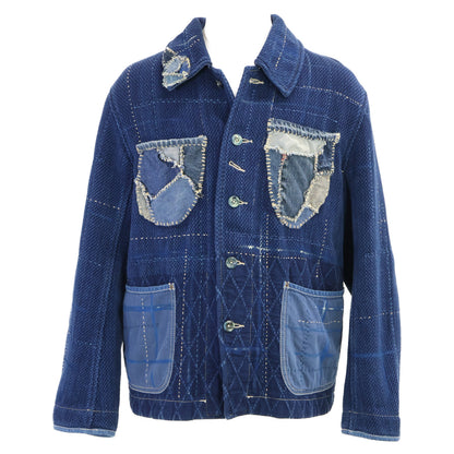Porter Classic ポータークラシック 【美品】PC KENDOｘPC SASHIKO BLUE FRENCH JACKET CUSTOM イベント限定 カスタム品 ジャケット ジャケット