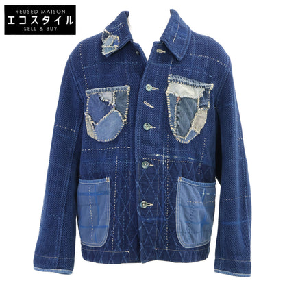 Porter Classic ポータークラシック 【美品】PC KENDOｘPC SASHIKO BLUE FRENCH JACKET CUSTOM イベント限定 カスタム品 ジャケット ジャケット
