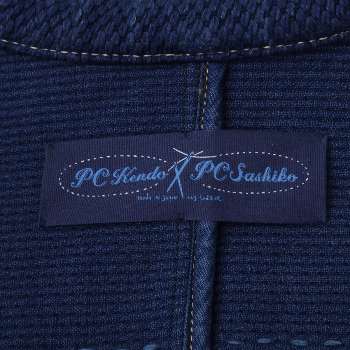 Porter Classic ポータークラシック 【美品】PC KENDOｘPC SASHIKO BLUE FRENCH JACKET CUSTOM イベント限定 カスタム品 ジャケット ジャケット