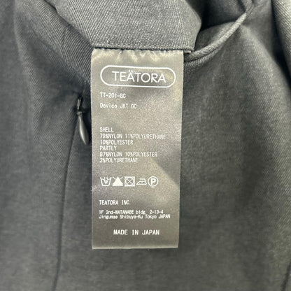 TEATORA テアトラ TT-201-GC GHOST CODE/ゴーストコード ブラック ウォッシャブルナイロン DEVICE JKT-GC #SHADOW ジャケット