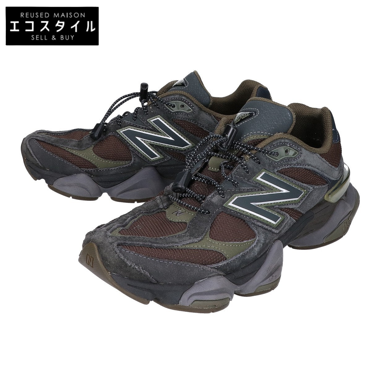 NEW BALANCE ニューバランス U9060PH スエード/メッシュ ドローコード ローカットスニーカー シューズ