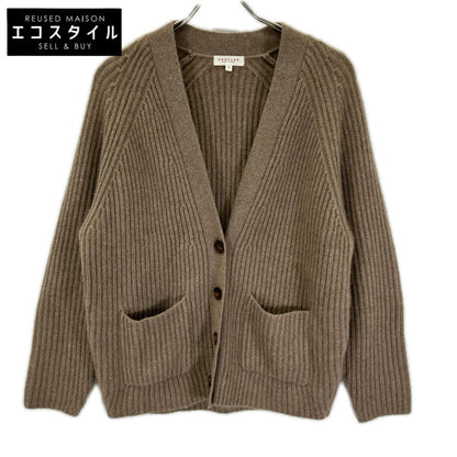 demylee デミリー グレージュ カシミヤ100 ニットカーディガン トップス