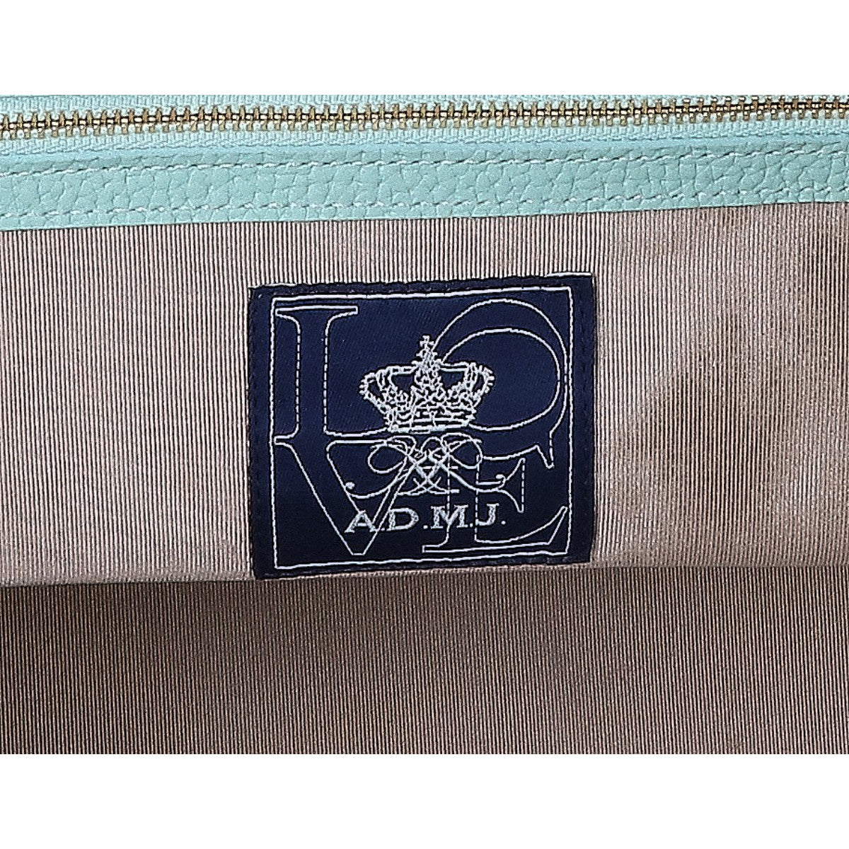 A.D.M.J. Accessoires De Mademoiselle ADMJ 【新品同様】カモフラ ナイロンｘレザー ライダースポケット トートバッグ