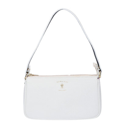 A.D.M.J. Accessoires De Mademoiselle ADMJ 【新品同様】牛革シュリンク型押し ワンショルダー ハンドバッグ