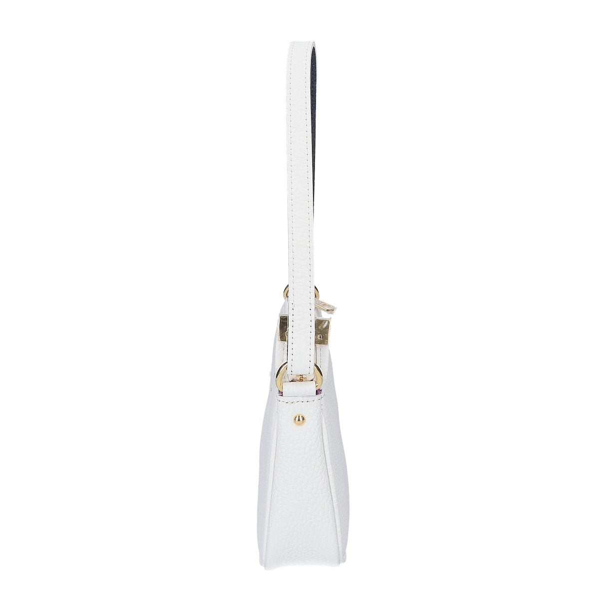 A.D.M.J. Accessoires De Mademoiselle ADMJ 【新品同様】牛革シュリンク型押し ワンショルダー ハンドバッグ
