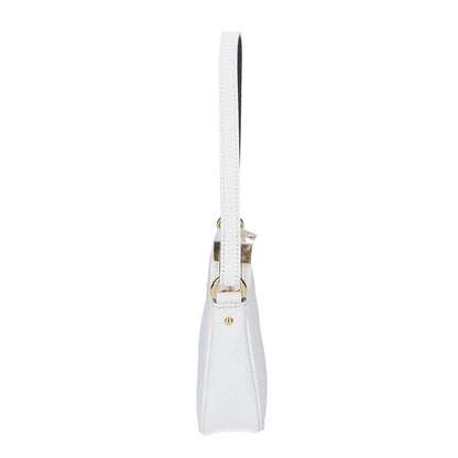 A.D.M.J. Accessoires De Mademoiselle ADMJ 【新品同様】牛革シュリンク型押し ワンショルダー ハンドバッグ