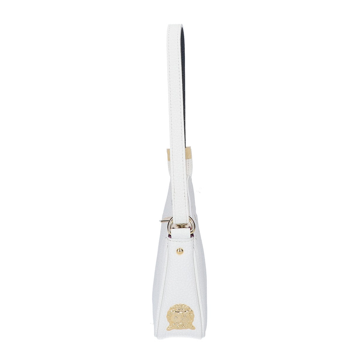 A.D.M.J. Accessoires De Mademoiselle ADMJ 【新品同様】牛革シュリンク型押し ワンショルダー ハンドバッグ