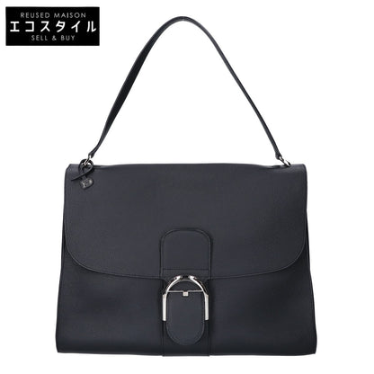 DELVAUX デルヴォー 新品同様 25AW ブリヨン テンポ MM グレインド アリュールカーフレザー ショルダーバッグ