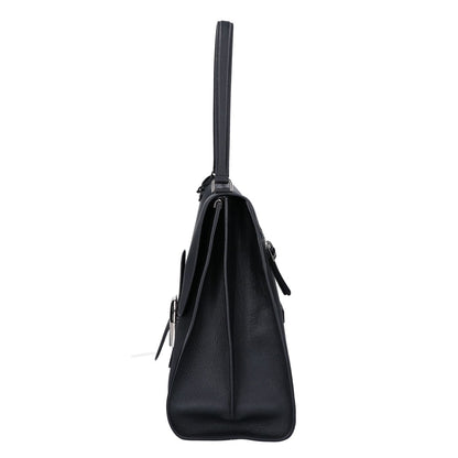 DELVAUX デルヴォー 新品同様 25AW ブリヨン テンポ MM グレインド アリュールカーフレザー ショルダーバッグ
