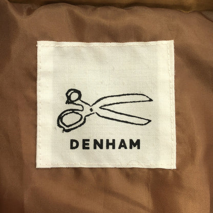 DENHAM デンハム ベージュ スタンドカラー クロップドダウンジャケット トップス