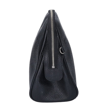 A.D.M.J. Accessoires De Mademoiselle ADMJ 【美品】牛革シュリンク型押し 2WAYショルダー クロスボディバッグ ハンドバッグ