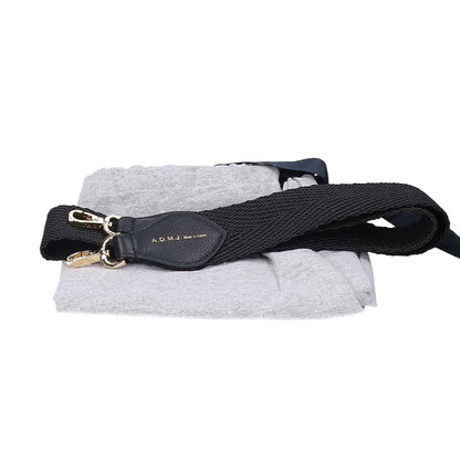 A.D.M.J. Accessoires De Mademoiselle ADMJ 【美品】牛革シュリンク型押し 2WAYショルダー クロスボディバッグ ハンドバッグ