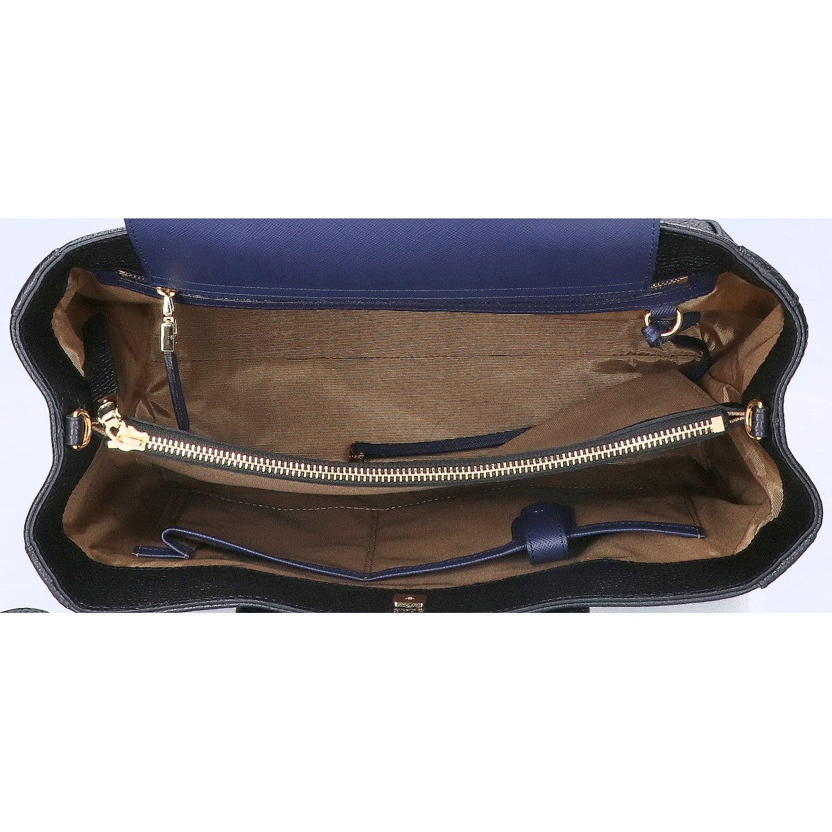 A.D.M.J. Accessoires De Mademoiselle ADMJ 【美品】25SC080307 牛革かぶせ付き定番トート32cm(Dカン＋) トートバッグ