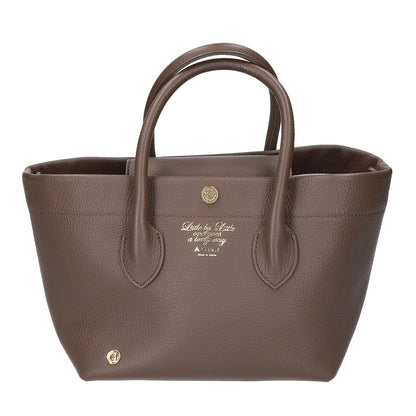A.D.M.J. Accessoires De Mademoiselle ADMJ 【美品】牛革シュリンク型押しレザー キューブミニトートバッグ（Dカン+） トートバッグ