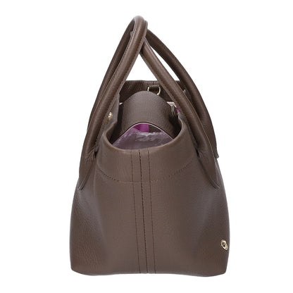 A.D.M.J. Accessoires De Mademoiselle ADMJ 【美品】牛革シュリンク型押しレザー キューブミニトートバッグ（Dカン+） トートバッグ