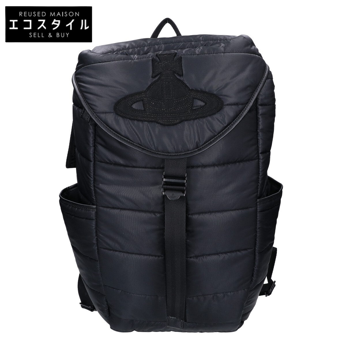 VivienneWestwood ヴィヴィアンウエストウッド 【美品】VWH143 フェルトオーブパッチ ナイロン バックパック リュック バックパック