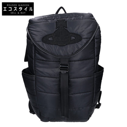 VivienneWestwood ヴィヴィアンウエストウッド 【美品】VWH143 フェルトオーブパッチ ナイロン バックパック リュック バックパック