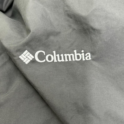 columbia コロンビア PM0986 グレー ナイロン×ボア スクエアパッチ リバーシブル フーディジャケット ジャケット
